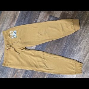 yellow aeropostale sweat pants!